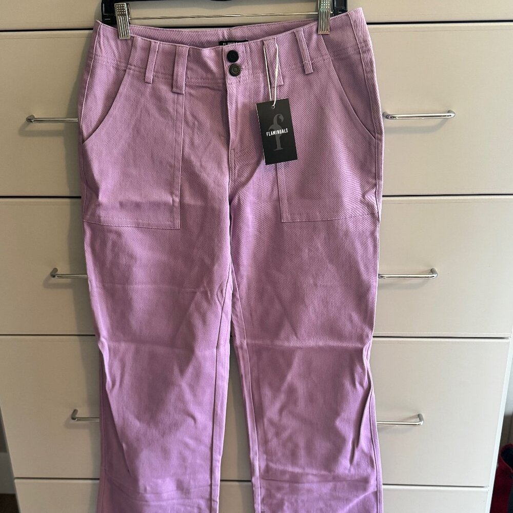 Flamingals Stretch Twill Pants - Made for Curves